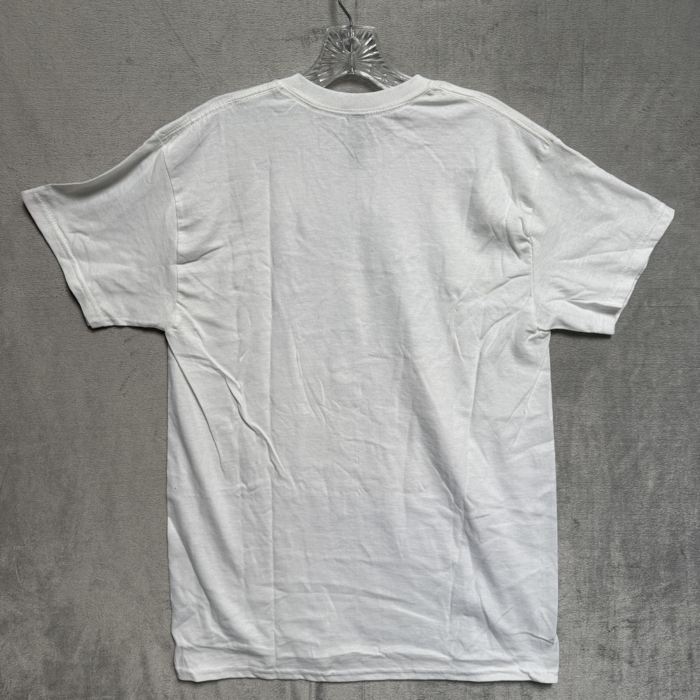 Gildan Yalies Stand With Israel Shirt Mens Medium White Yale Bulldog Graphic Tee - Picture 5 of 7